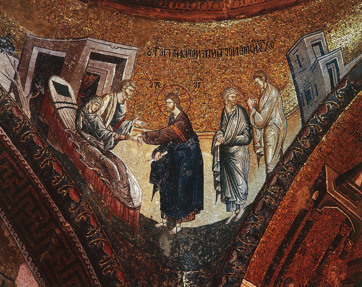 Der Tod der Jungfrau Maria von Byzantine Byzantine