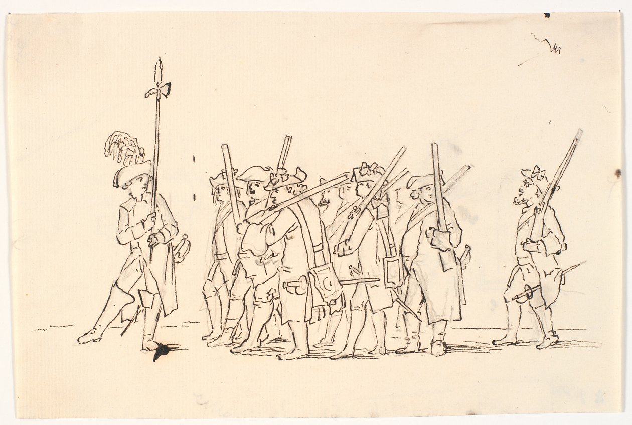 Bürgerwehr. Satirisches Blatt von C.A. Lorentzen