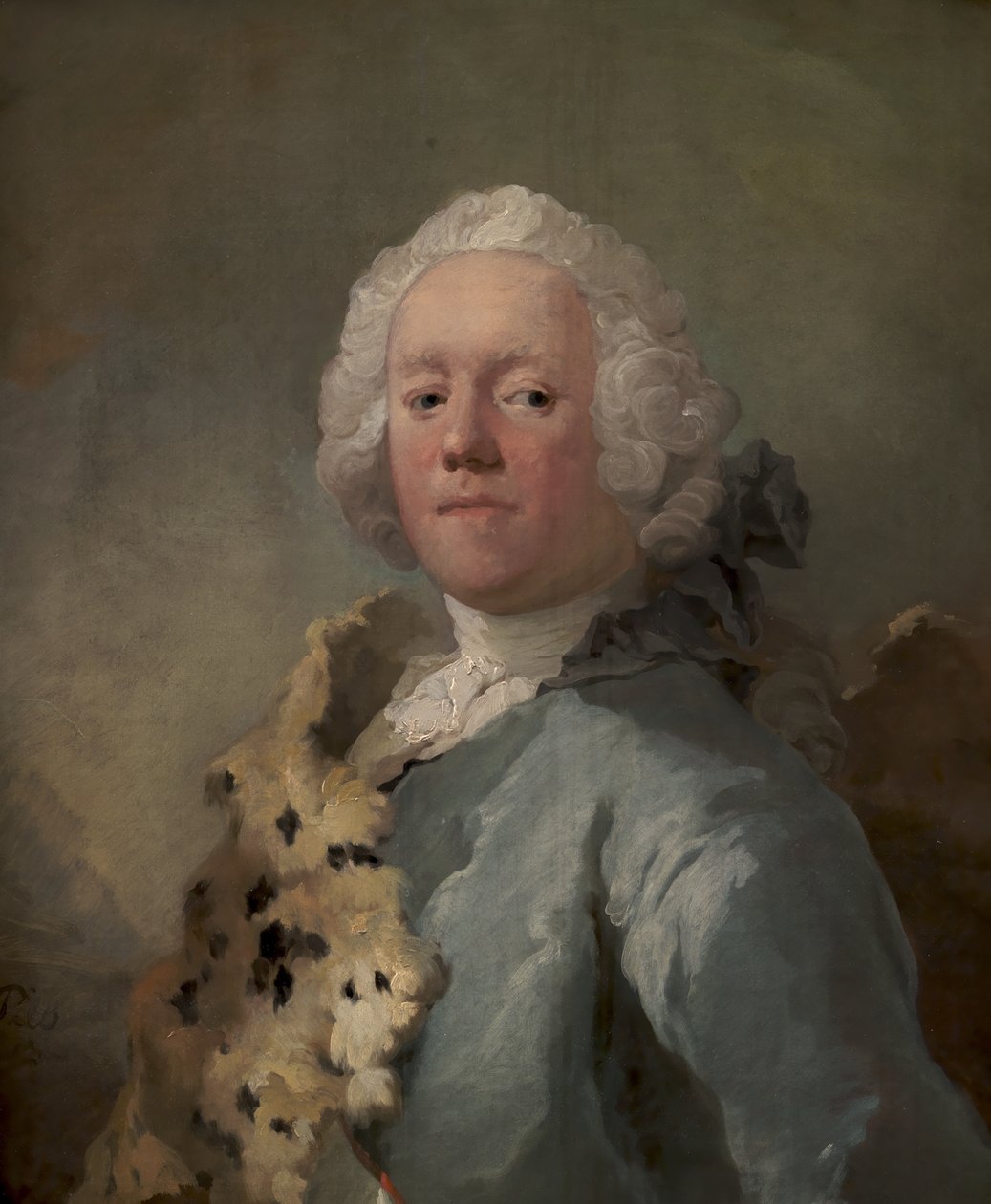 Porträt von Graf Jørgen Scheel von C.G. Pilo