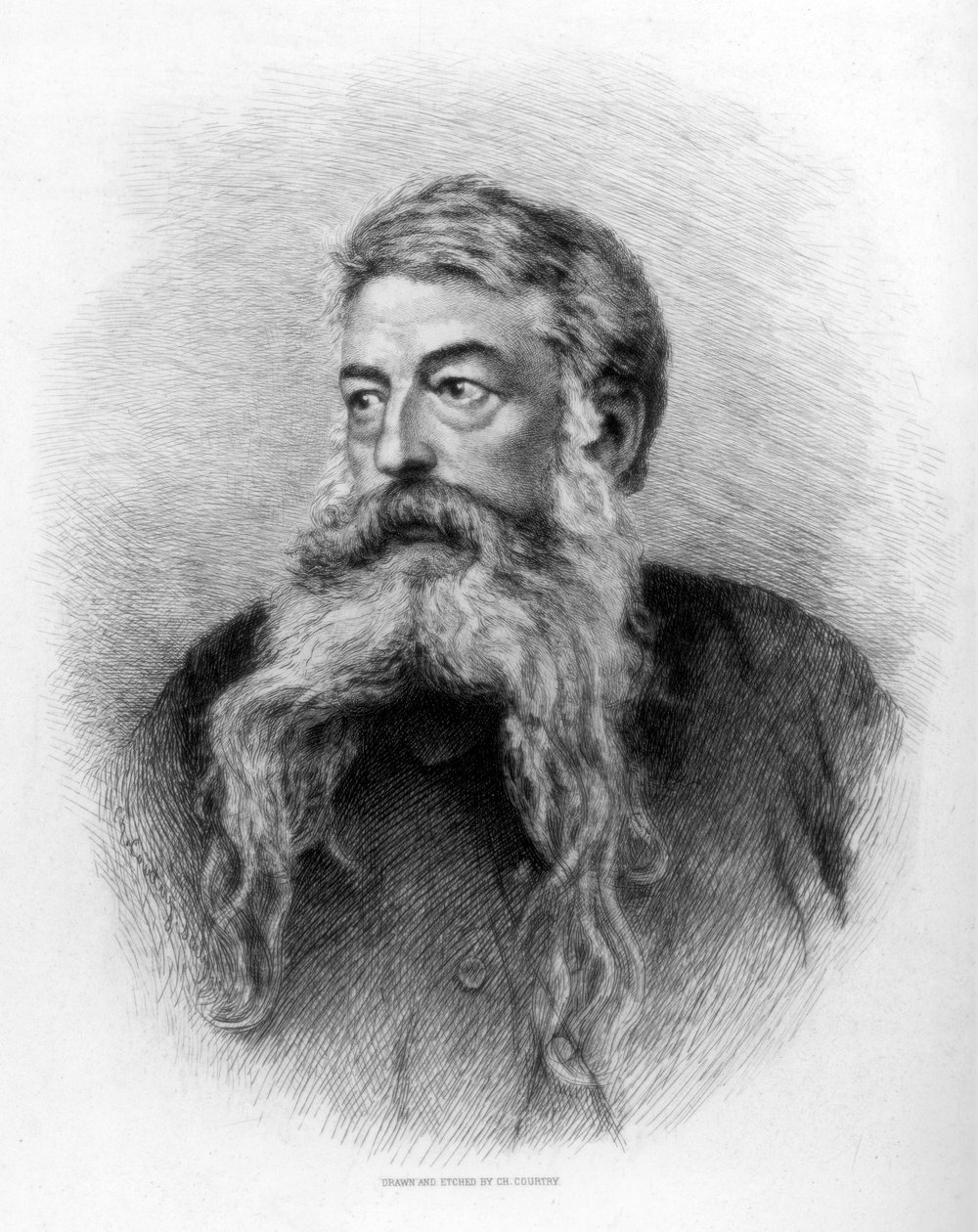Jean Louis Ernest Meissonier, französischer Künstler, ca. 1880-1882 von CL Courtry