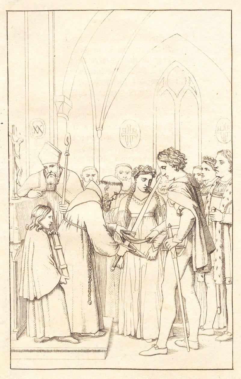 Axel und Valborg. 3. Akt. von Christoffer Wilhelm Eckersberg