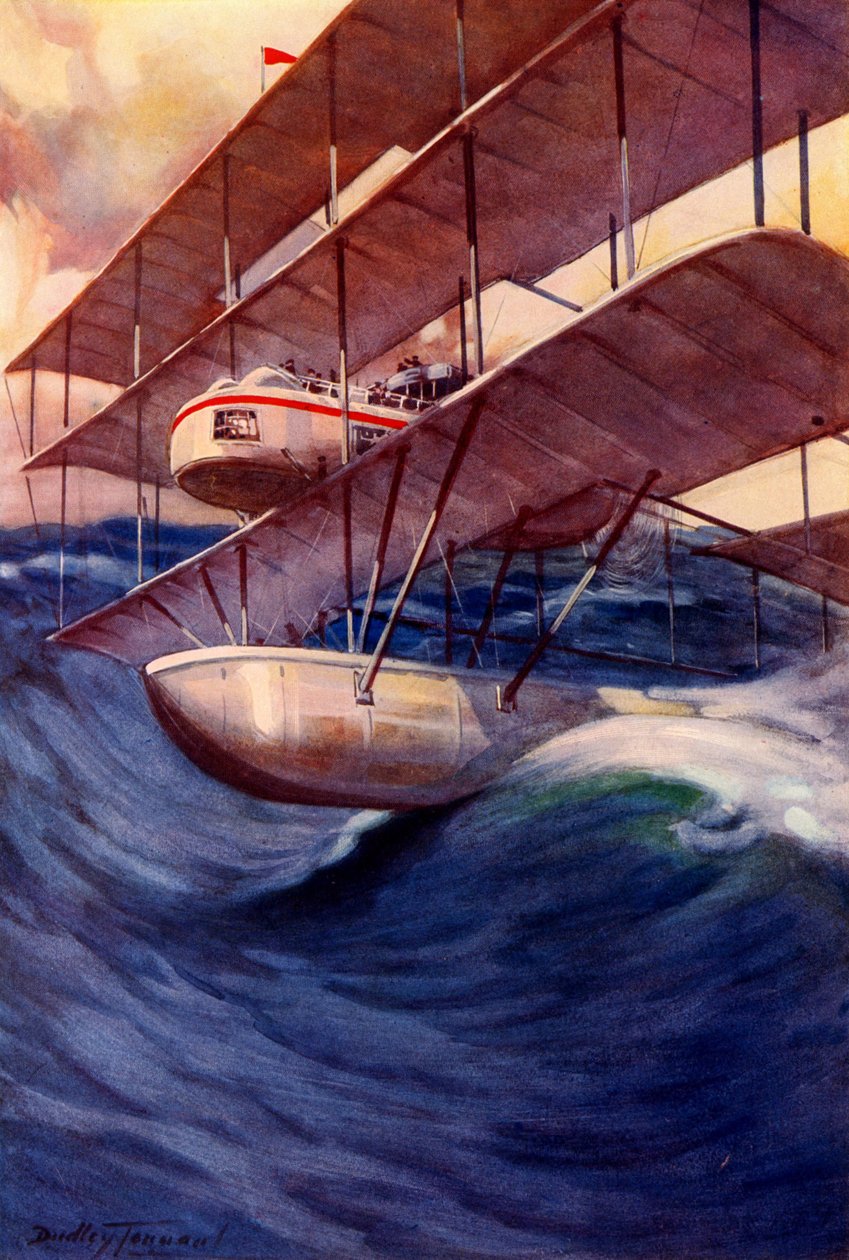 Flugzeug der Zukunft von C. Dudley Tennant