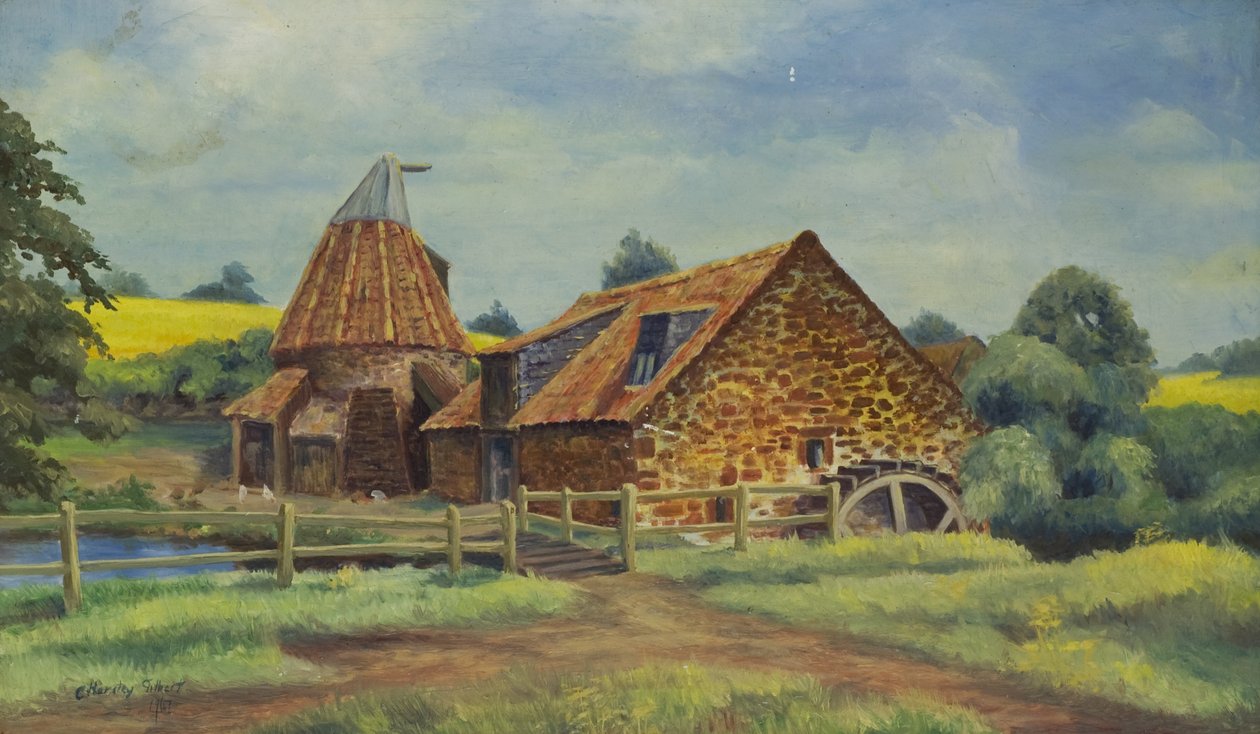 Preston Mill, North Berwick von C. Hersley Gilbert