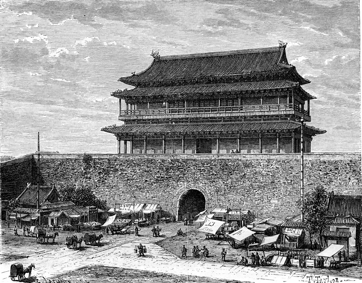 Tiananmen-Tor, Peking, China von C. Laplante