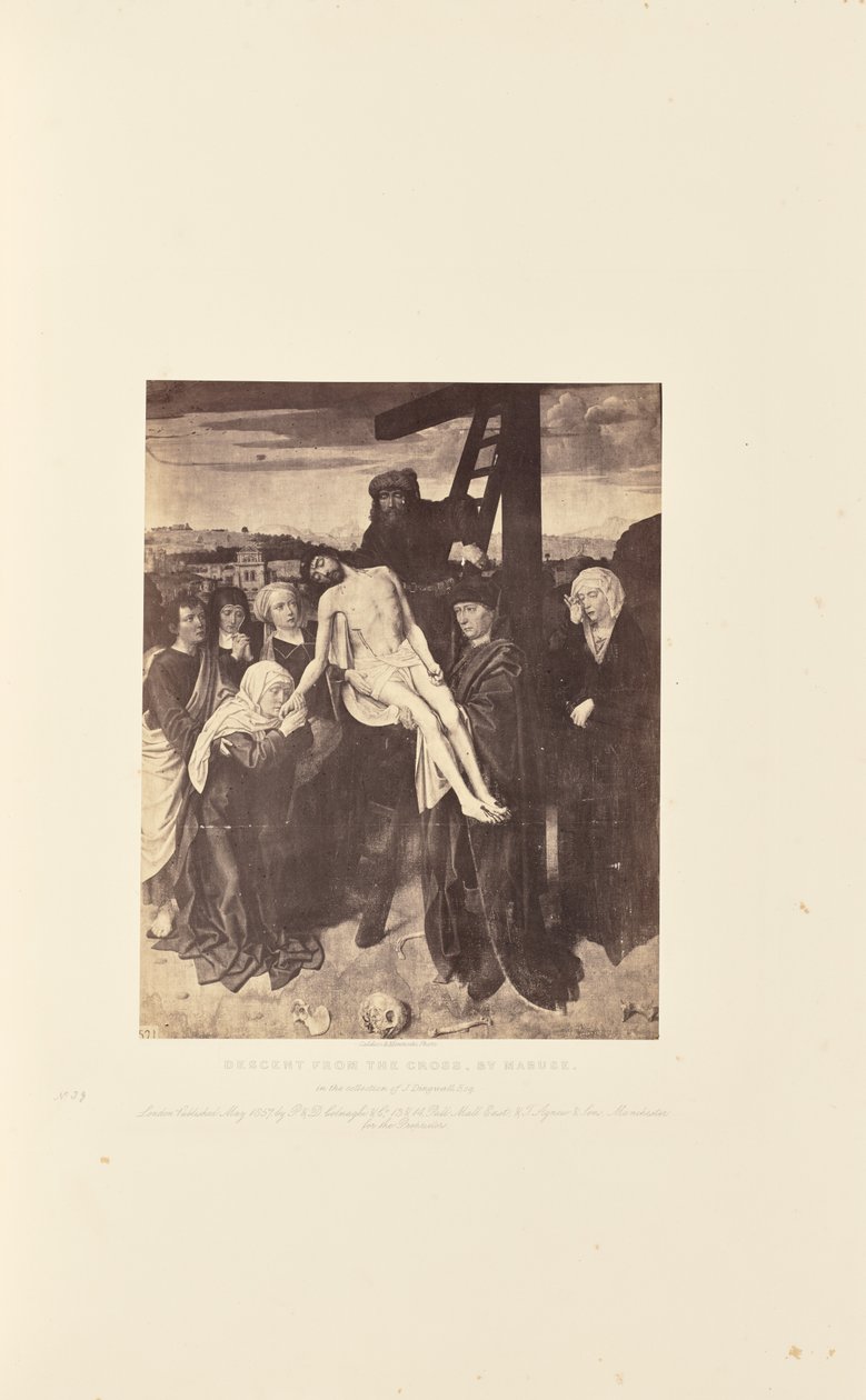 Kreuzabnahme, von Mabuse von Caldesi and Montecchi