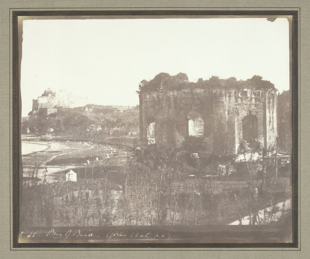 Bucht von Baia, 1846 von Calvert Jones