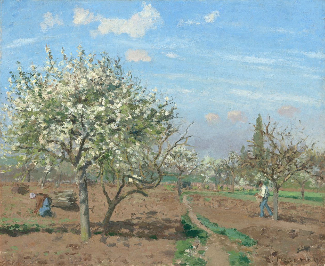 Der Obstgarten von Camille Jacob Pissarro