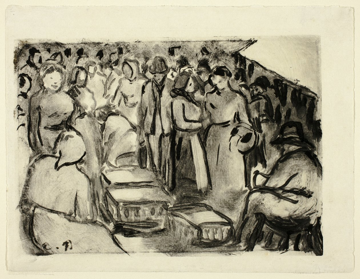 Der Markt von Camille Pissarro