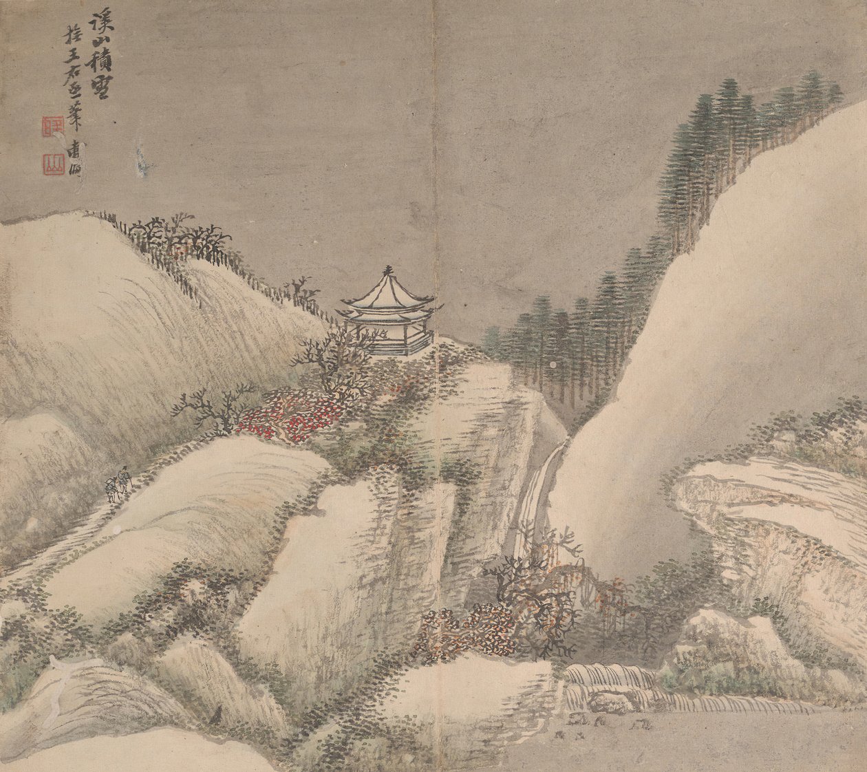 Landschaften im Stil verschiedener Künstler von Cao Jian
