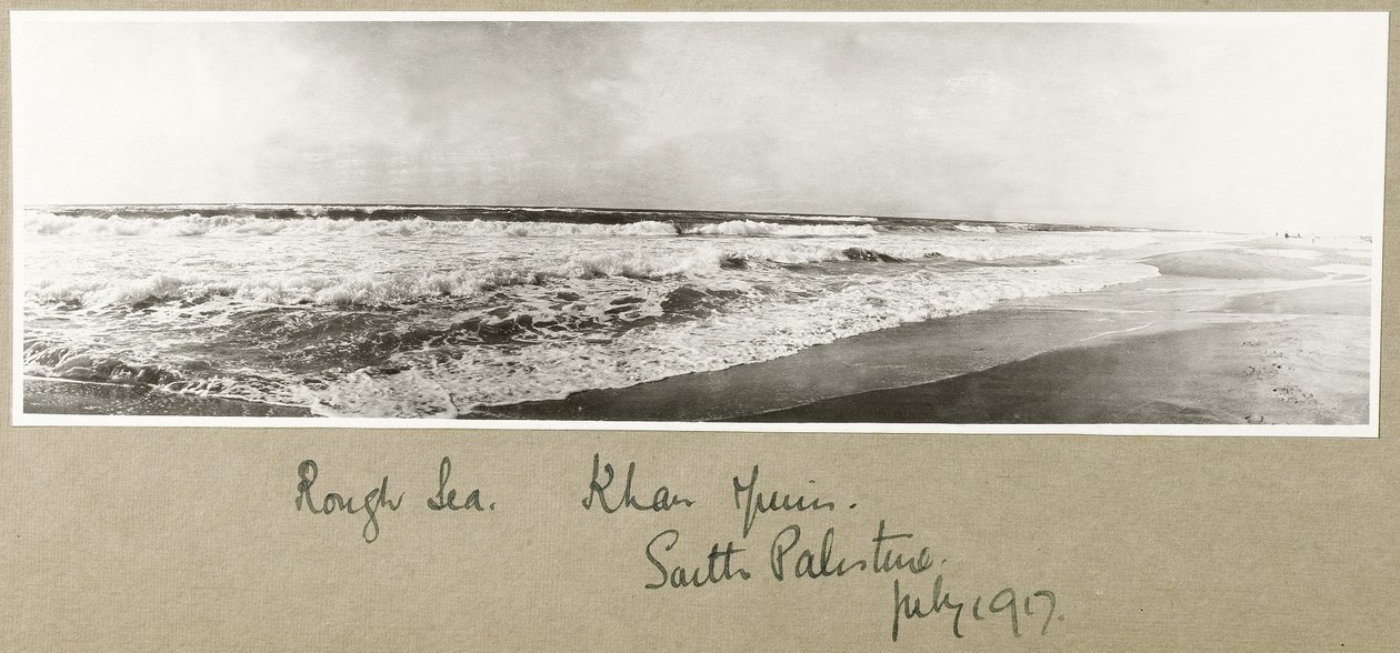 Raues Meer, Khan Yunis, Juli 1917 von Capt. Arthur Rhodes