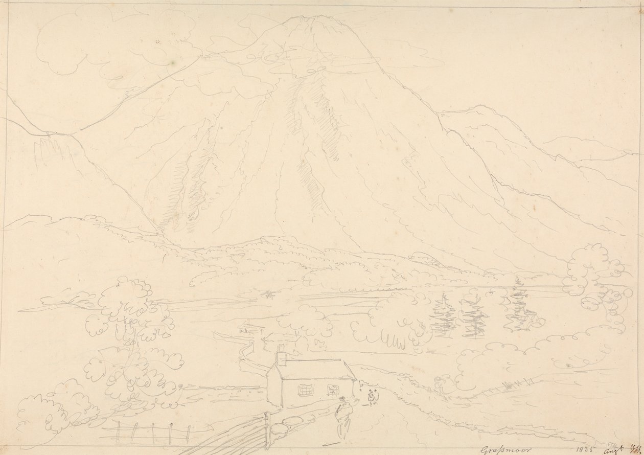 Grasmoor, August 1835 von Capt. Thomas Hastings