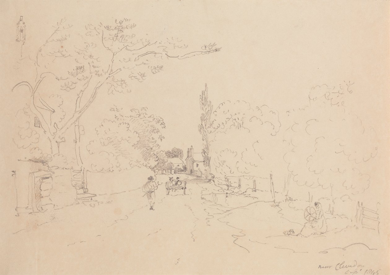 In der Nähe von Clevedon, September 1845 von Capt. Thomas Hastings