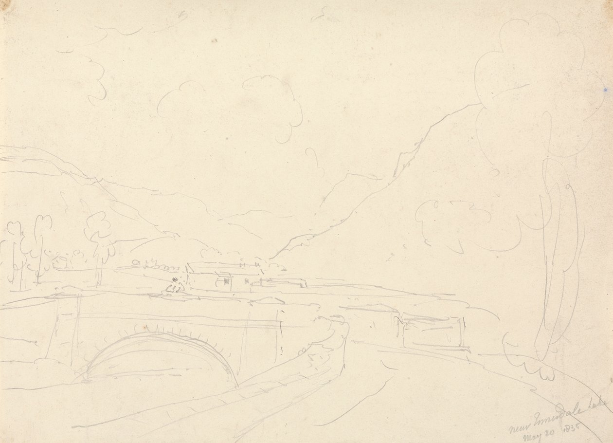 In der Nähe des Ennerdale-Sees, 20. Mai 1836 von Capt. Thomas Hastings