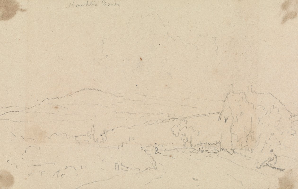 Shanklin Down, Isle of Wight von Capt. Thomas Hastings
