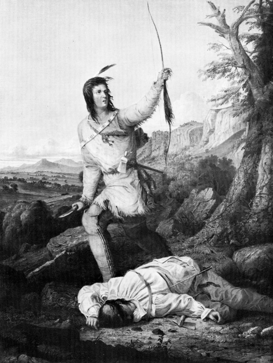 Todesschrei, 1868 von Captain Seth Eastman