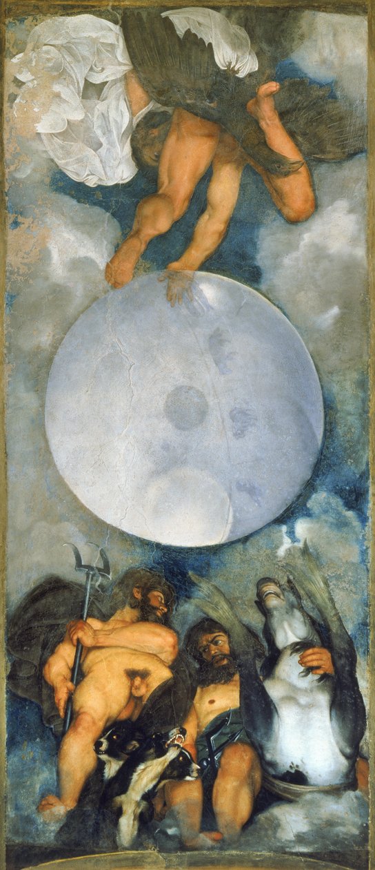 Jupiter, Neptun und Pluto von Michelangelo Merisi Caravaggio