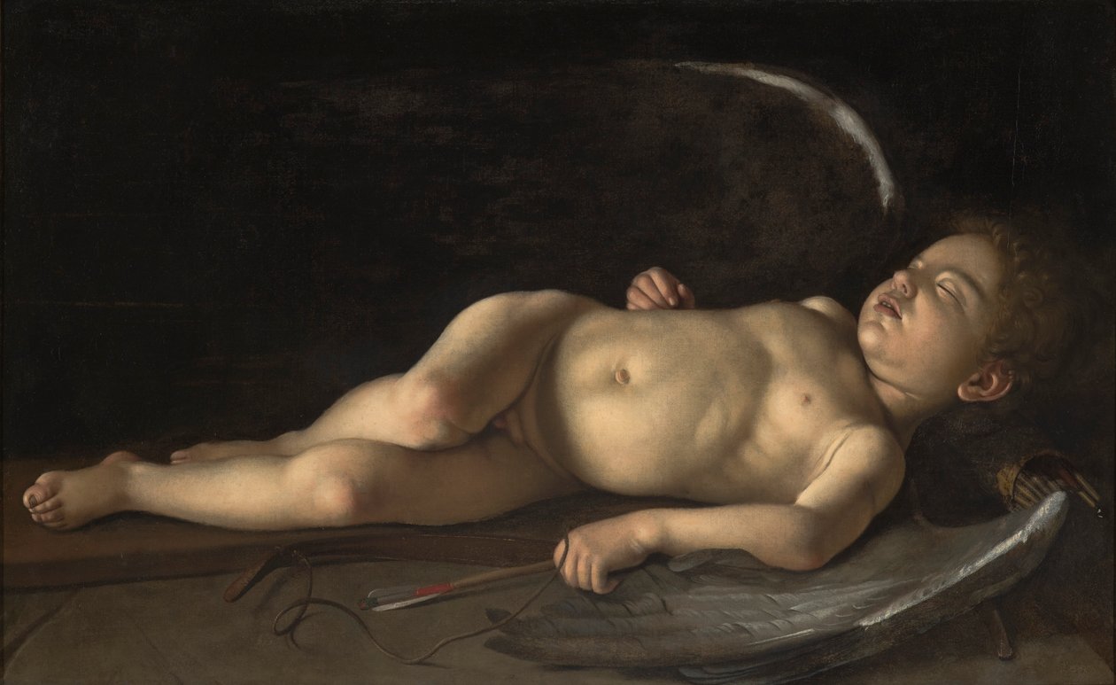Schlafender Amor von Caravaggio