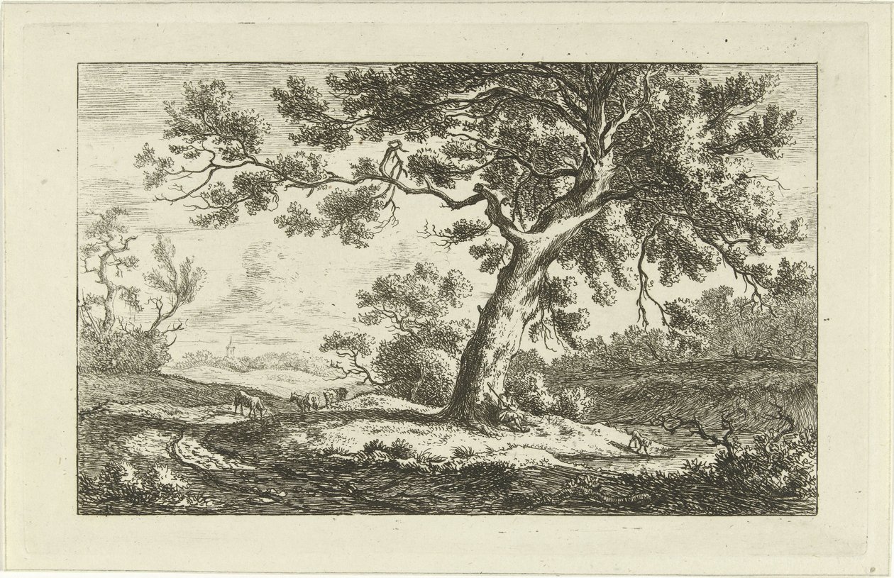 Rastender Hirte von Carel Lodewijk Hansen