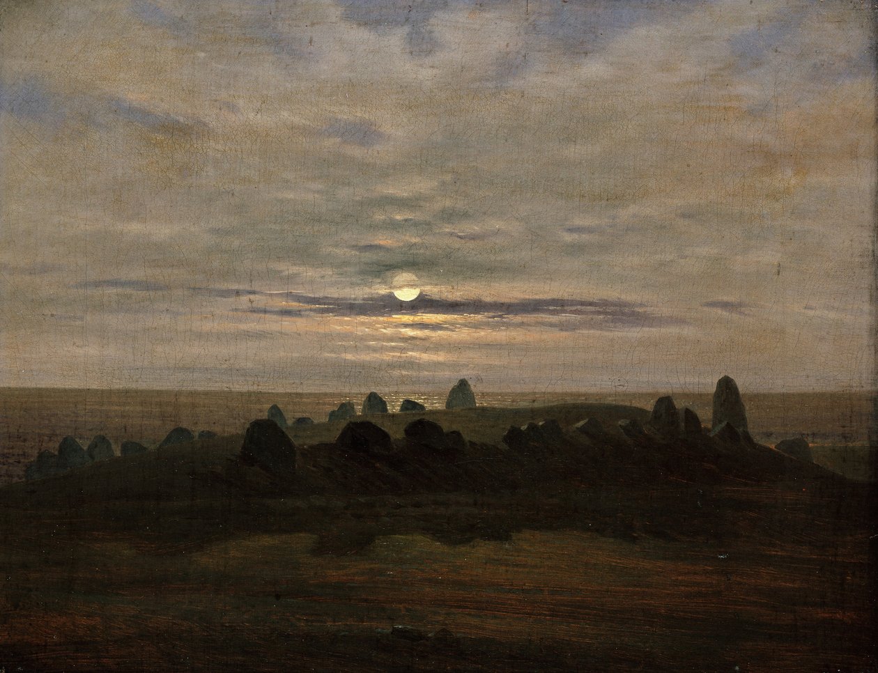 Steinzeit-Hügel von Carl Gustav Carus