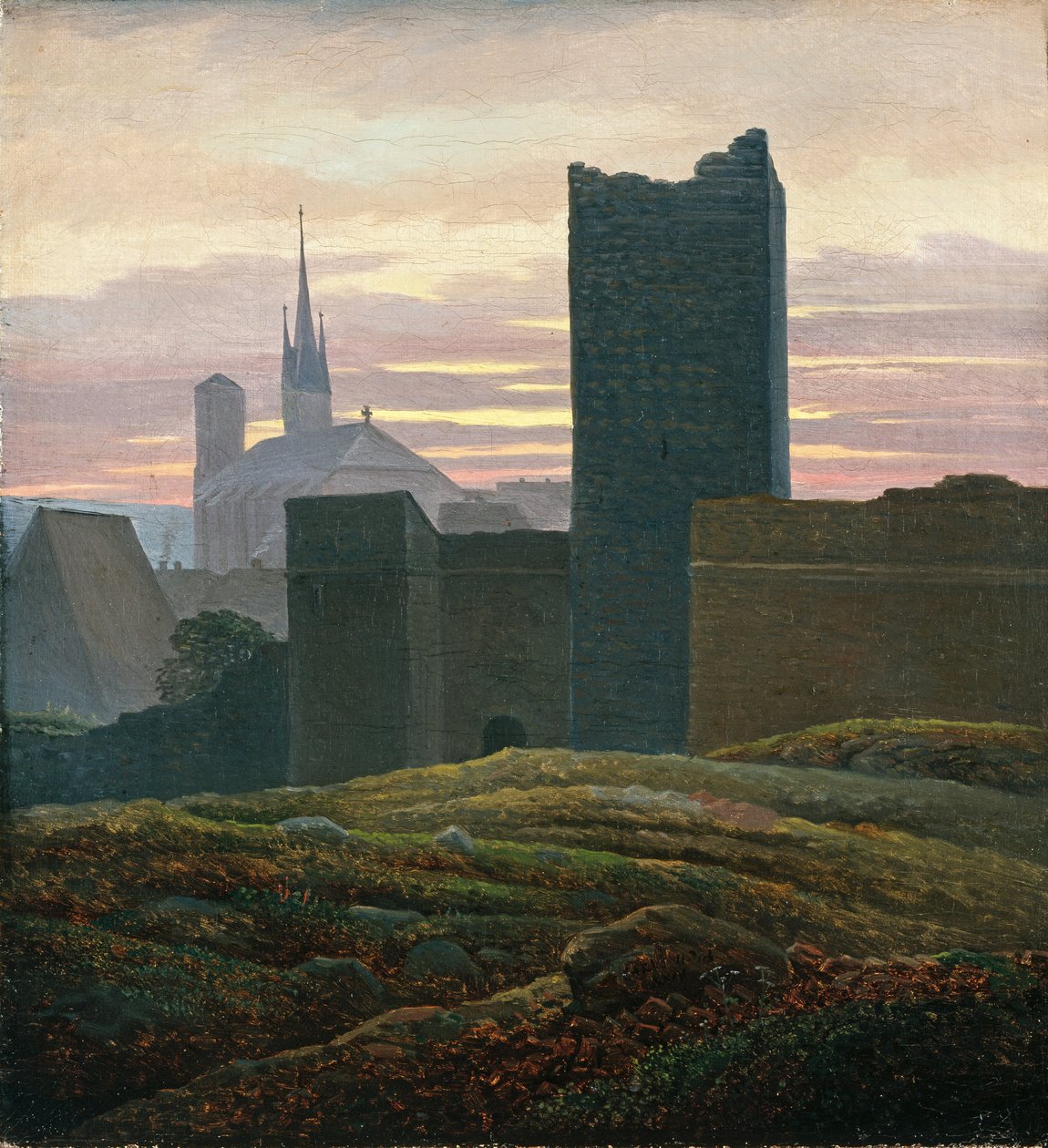 Die Kaiserburg von Carl Gustav Carus