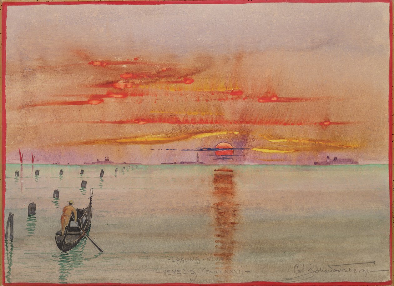See Viva, Venedig, 1927 von Carl Johan Forsberg