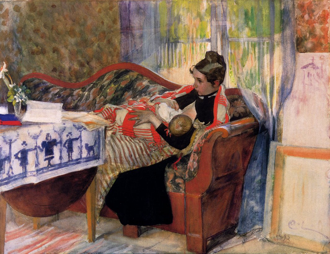 Muttergedanken von Carl Larsson