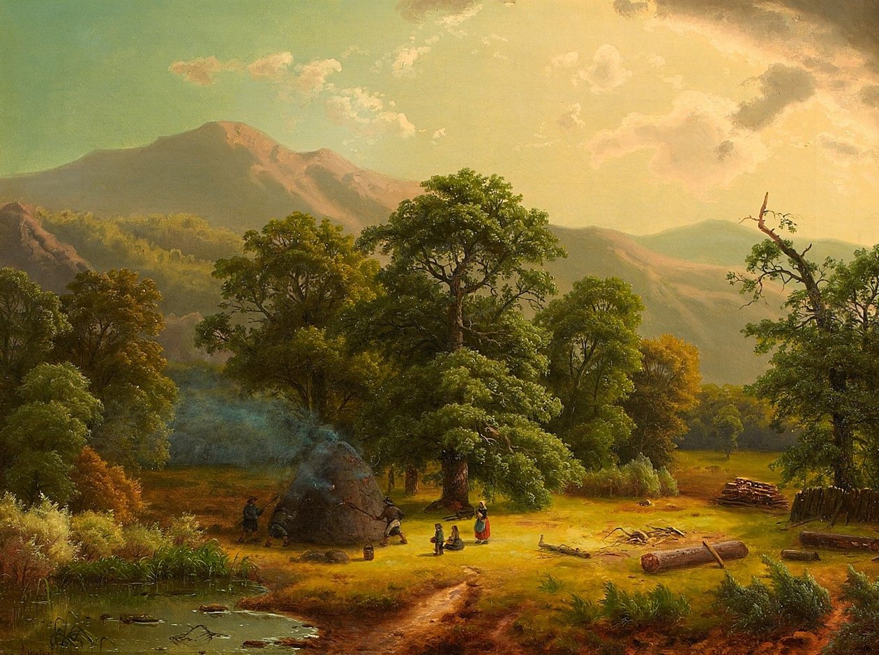 Die Köhler von Carl Ludwig Scheins