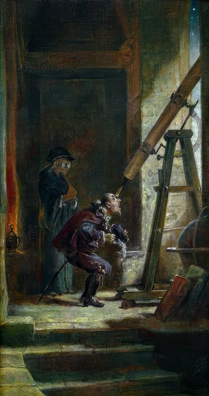 Der Astrologe von Carl Spitzweg