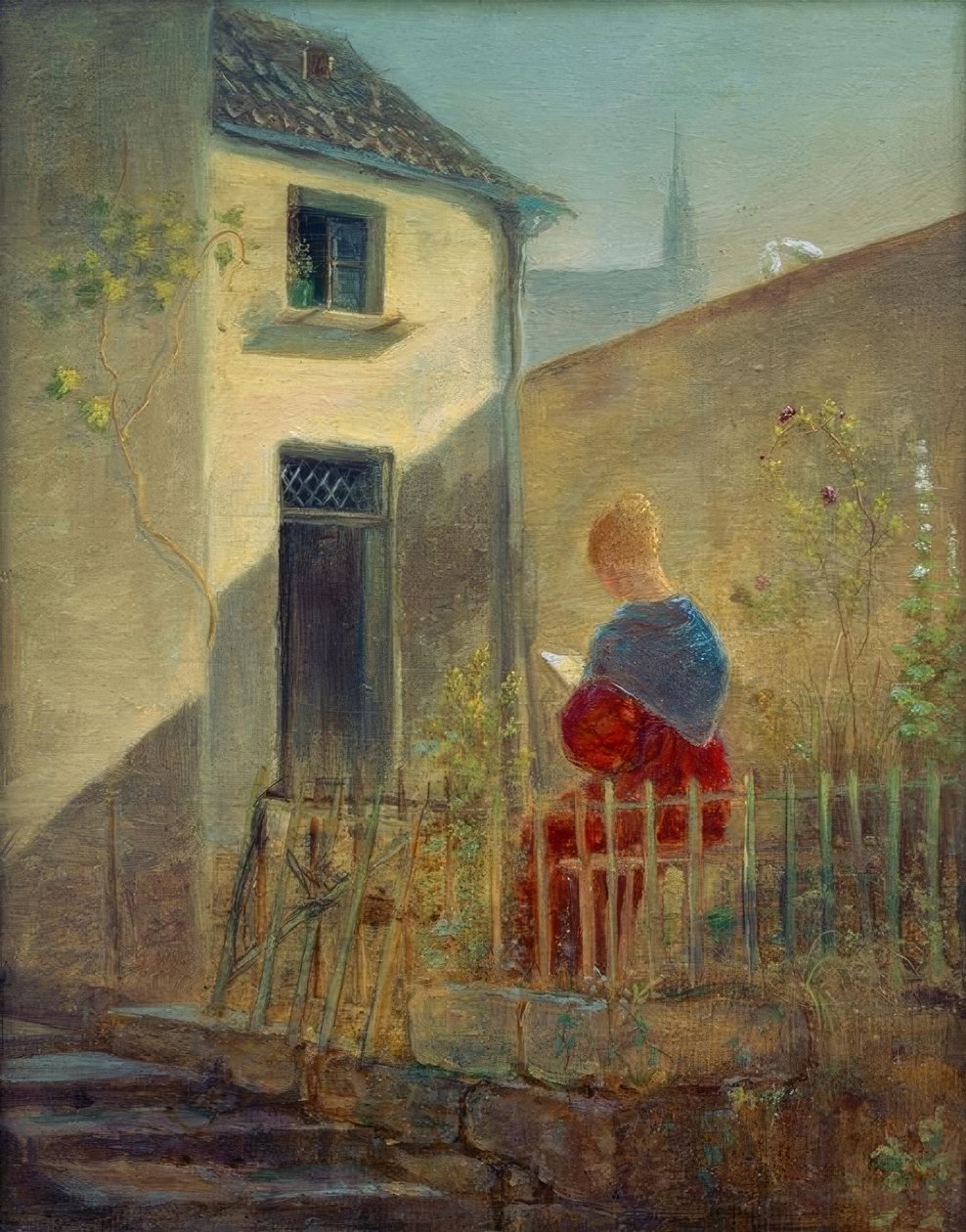 Im Hausgarten von Carl Spitzweg