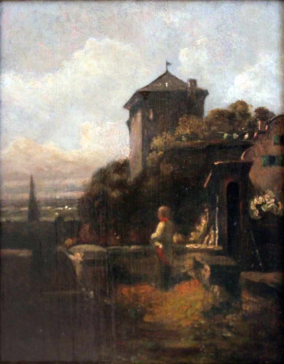 Wachposten auf den Wällen von Carl Spitzweg
