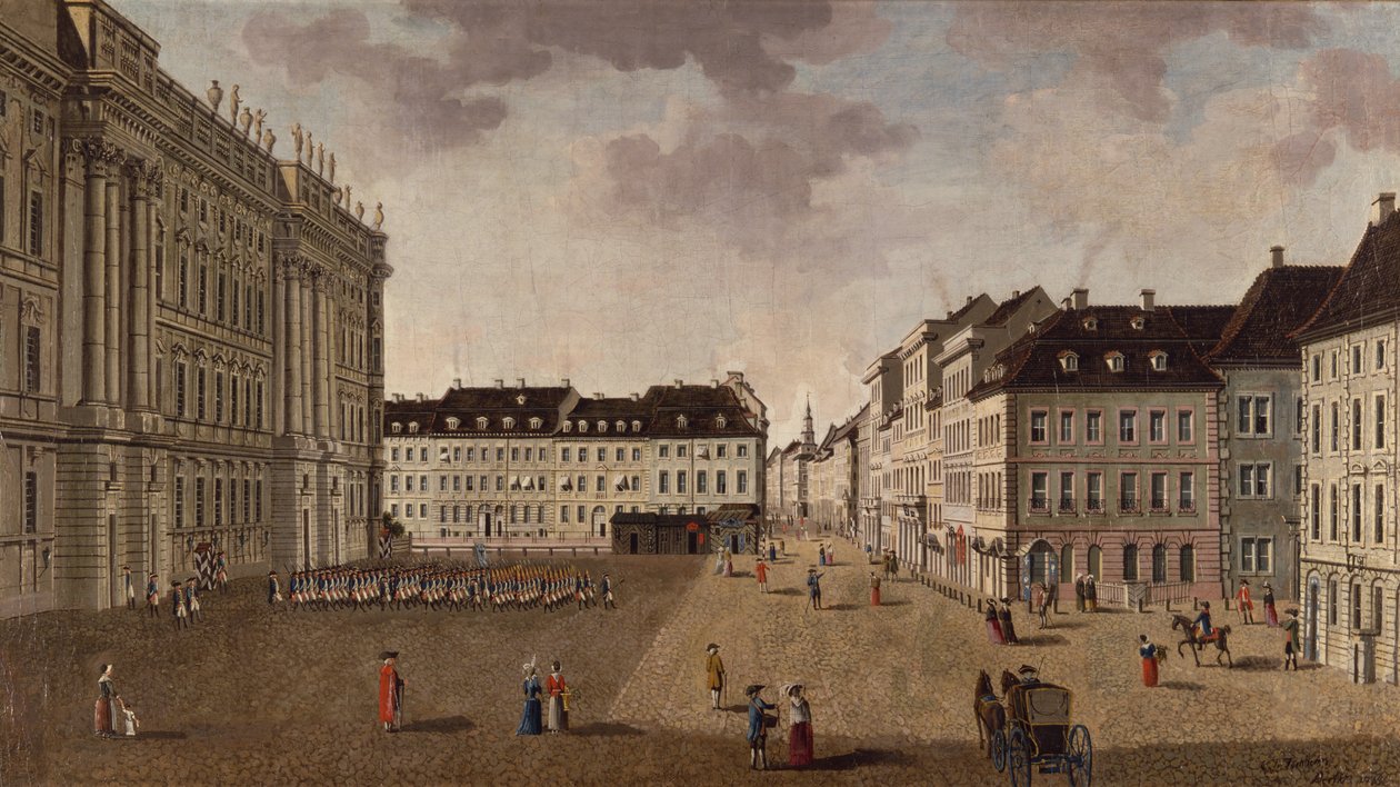 Berliner Stadtschloss, 1765 von Carl Traugott Fechhelm