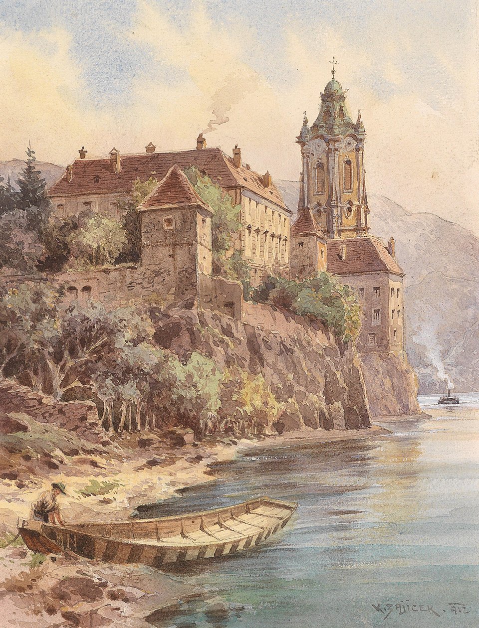 Dürnstein von Carl Wenzel Zajicek