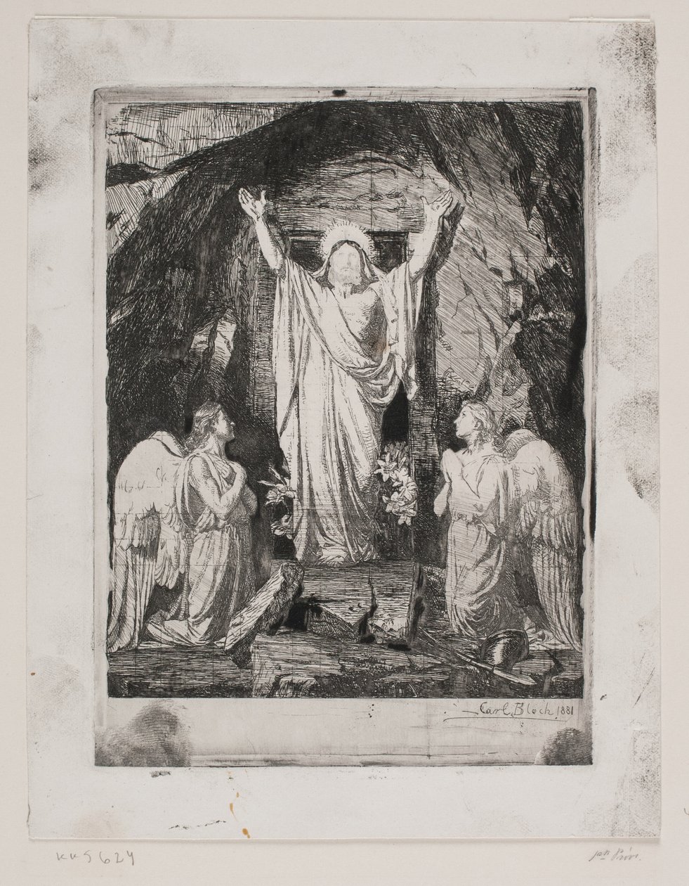 Die Auferstehung Christi von Carl Bloch