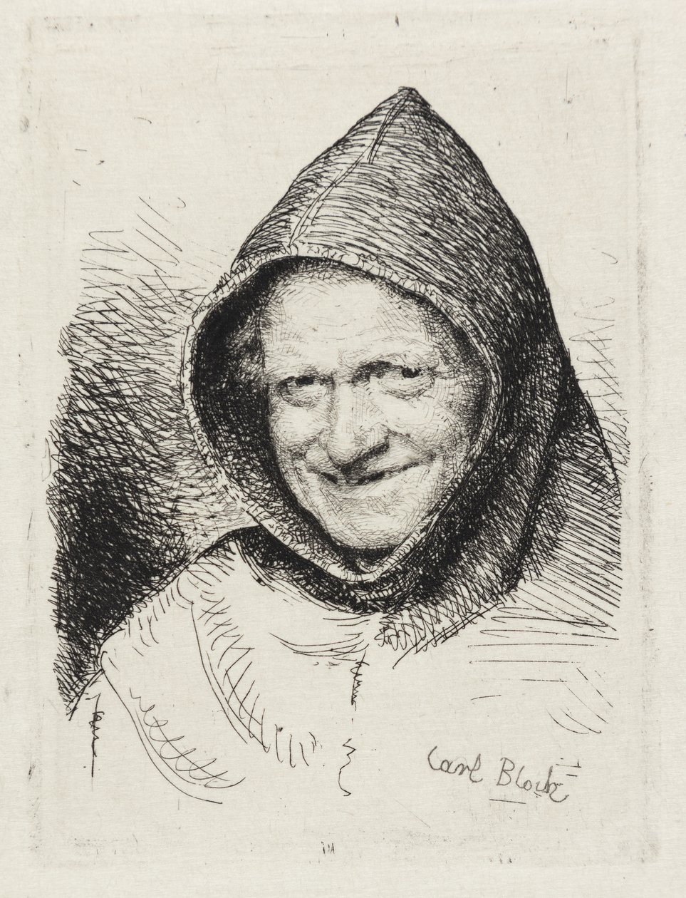 Lachender Mönch von Carl Bloch