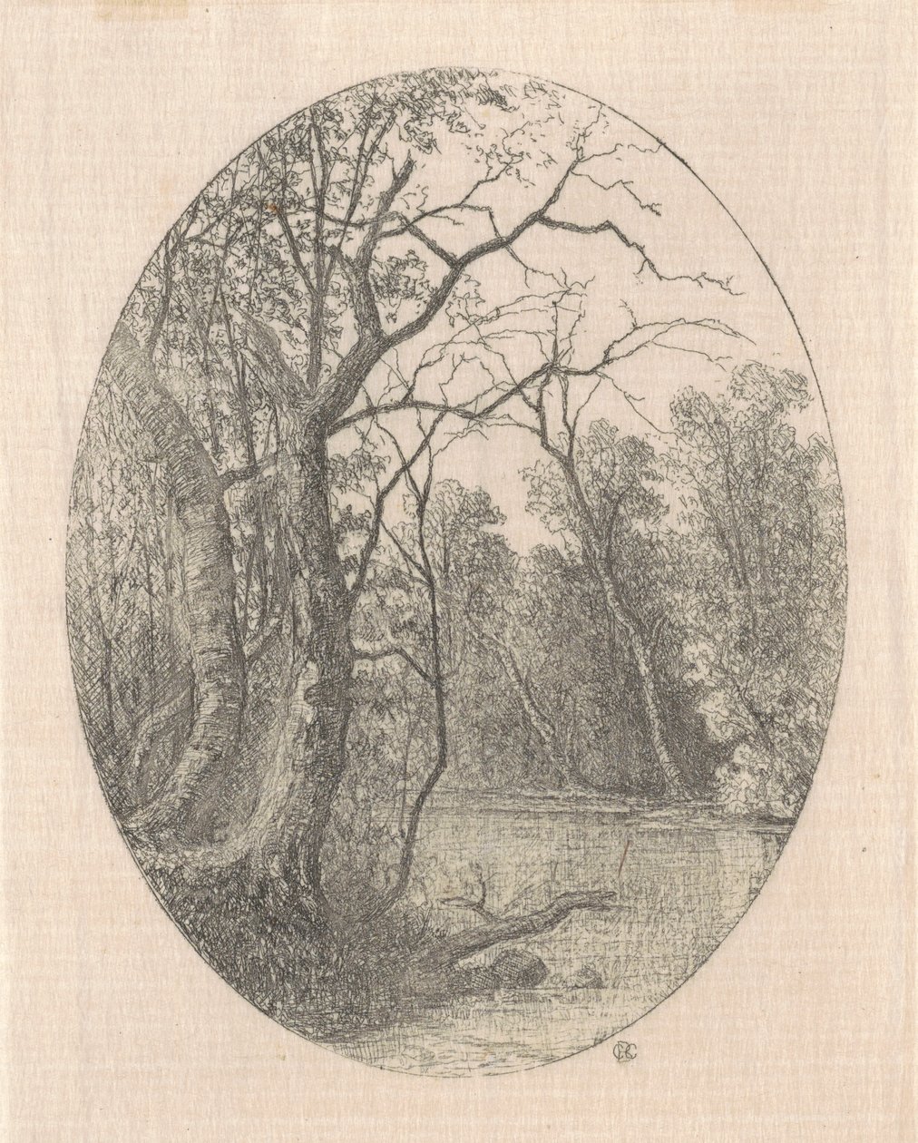 Am Laurel Creek von Carl C. Brenner
