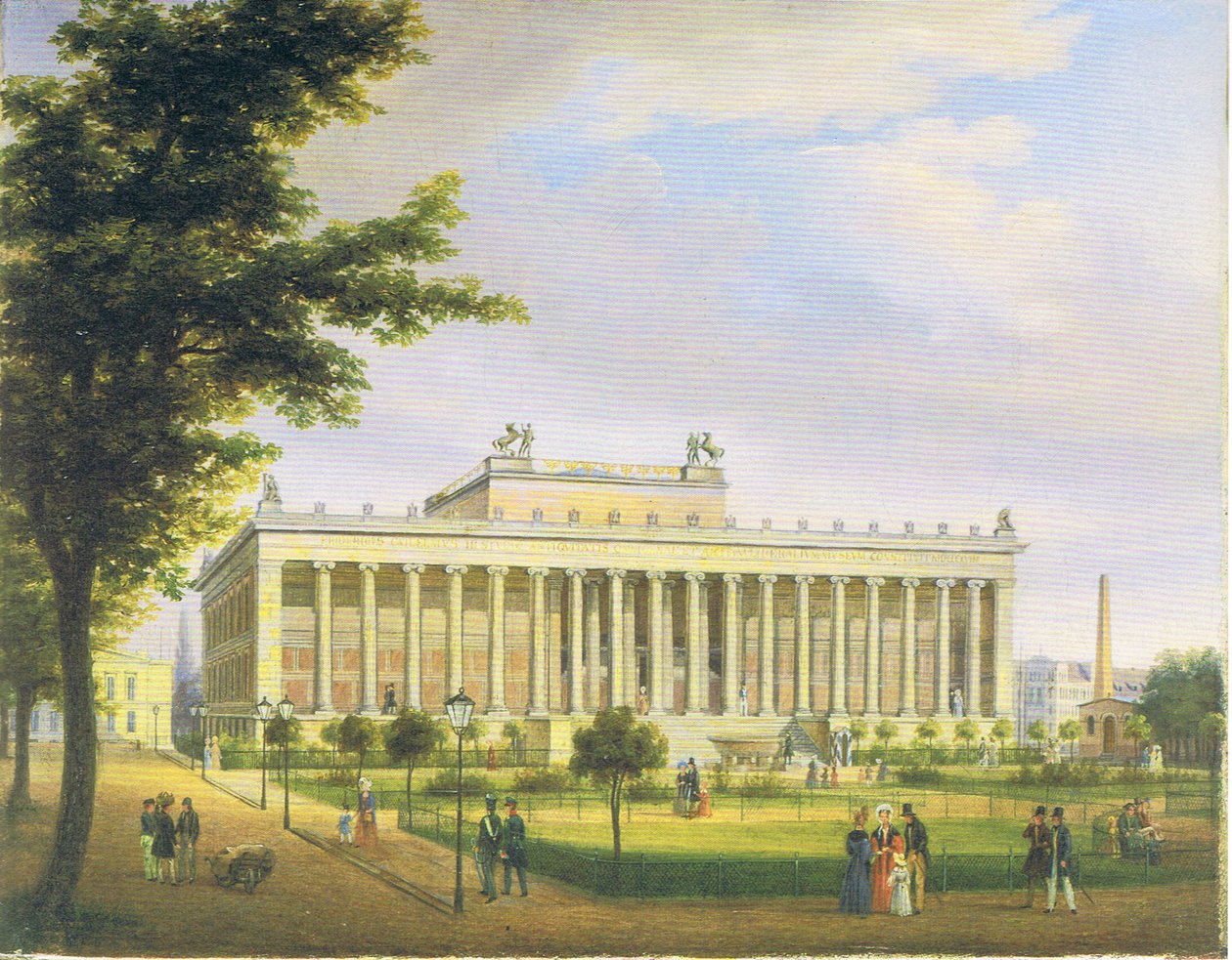 Das alte Museum in Berlin von Carl Daniel Freydanck