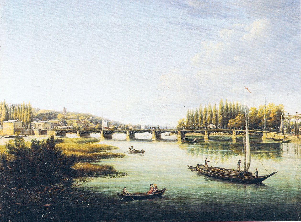 Die lange Brücke in Potsdam von Carl Daniel Freydanck