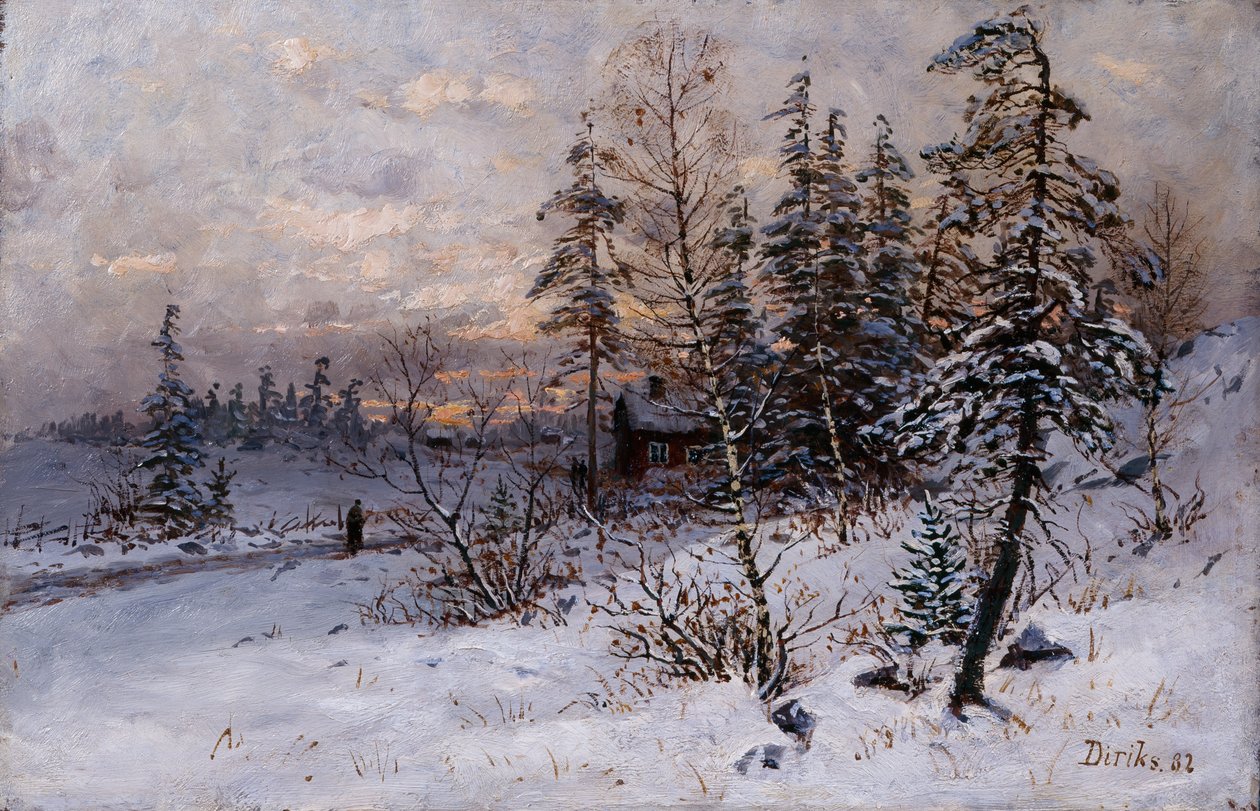 Winter von Carl Edvard Diriks