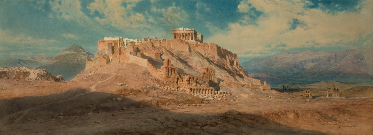 Die Akropolis von Carl Haag
