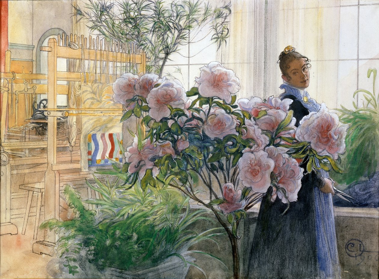 Azalee von Carl Larsson