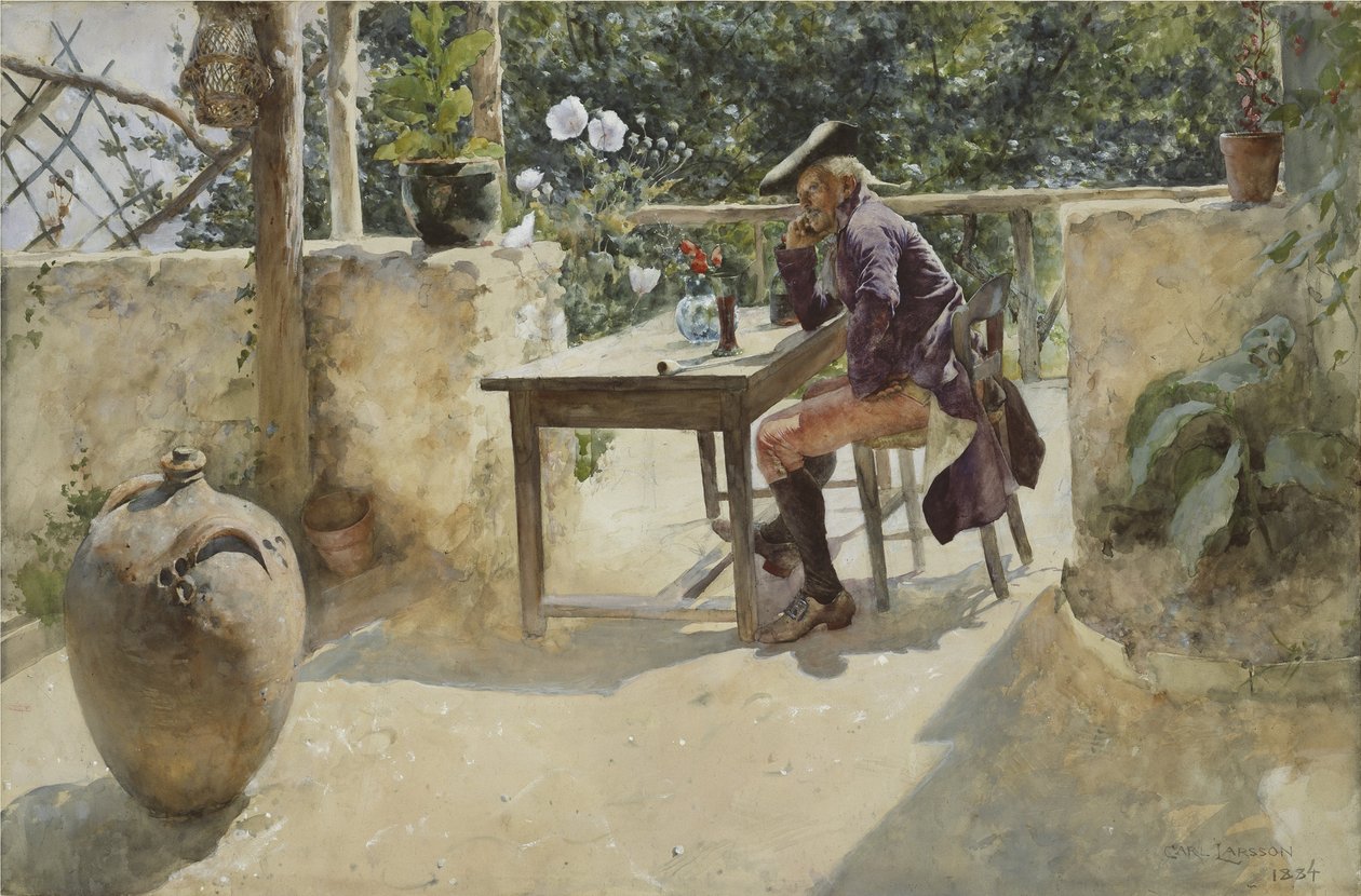 Der Weinstock von Carl Larsson