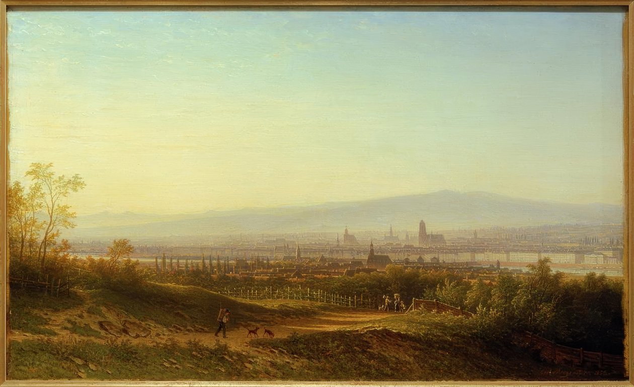 Blick auf Sachsenhausen von Carl Morgenstern