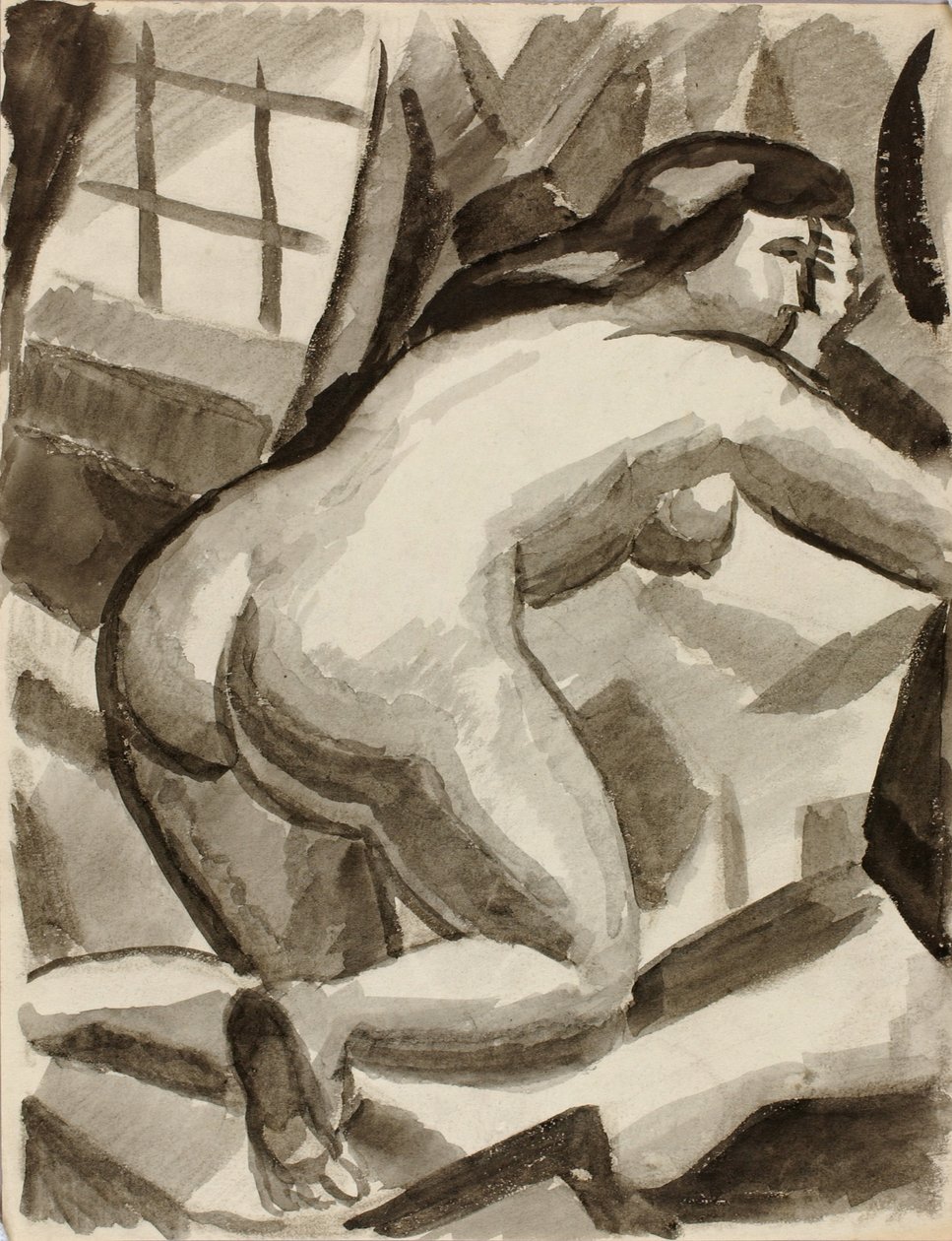 Weiblicher Akt von Carl Newman