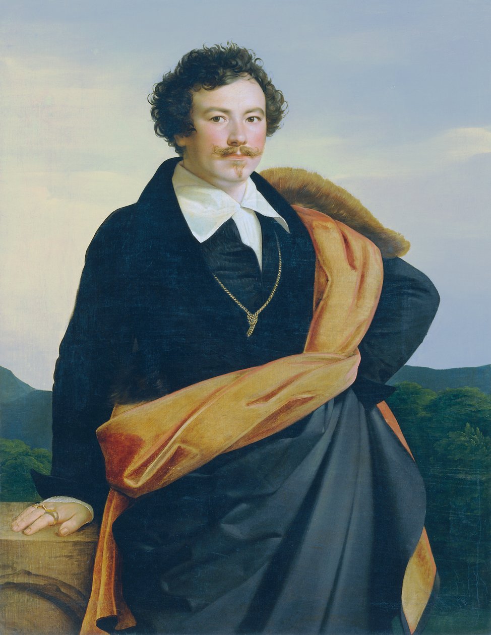 Selbstbildnis von Carl Peter Goebel d. Ä.