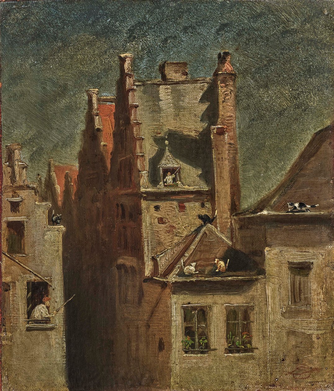Katzenkonzert von Carl Spitzweg