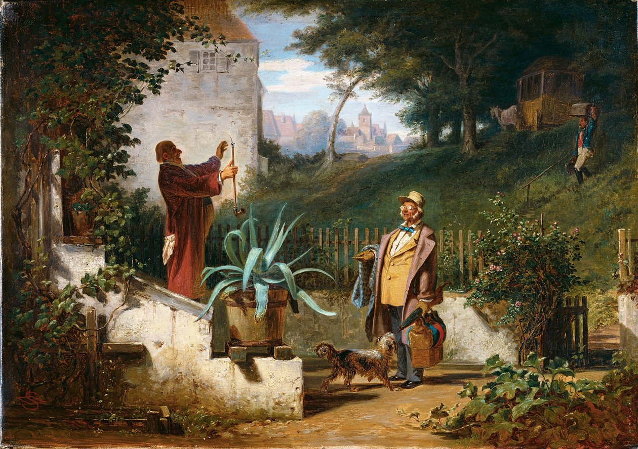 Kindheitsfreunde von Carl Spitzweg