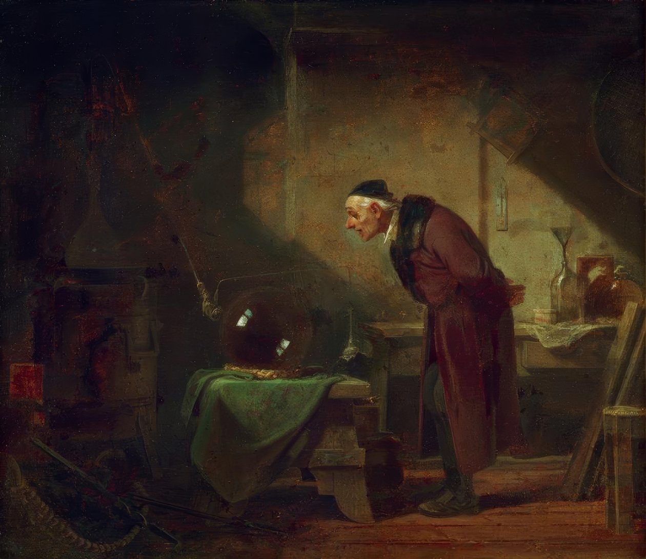 Der Chemiker von Carl Spitzweg