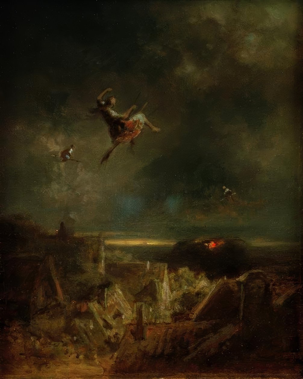 Hexenritt von Carl Spitzweg