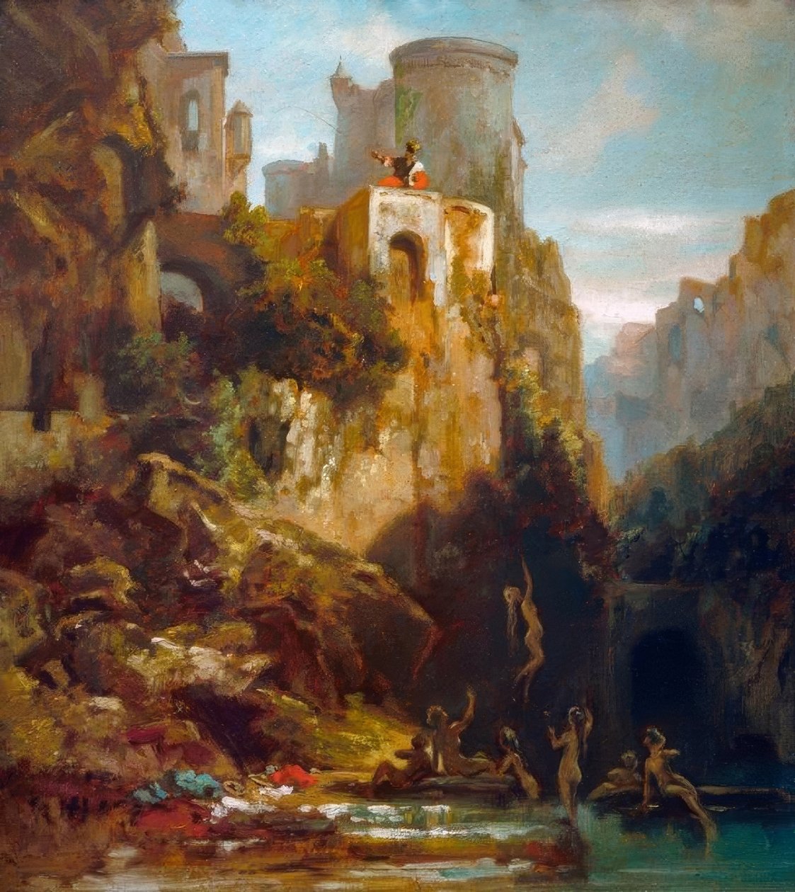 Nixenfang von Carl Spitzweg