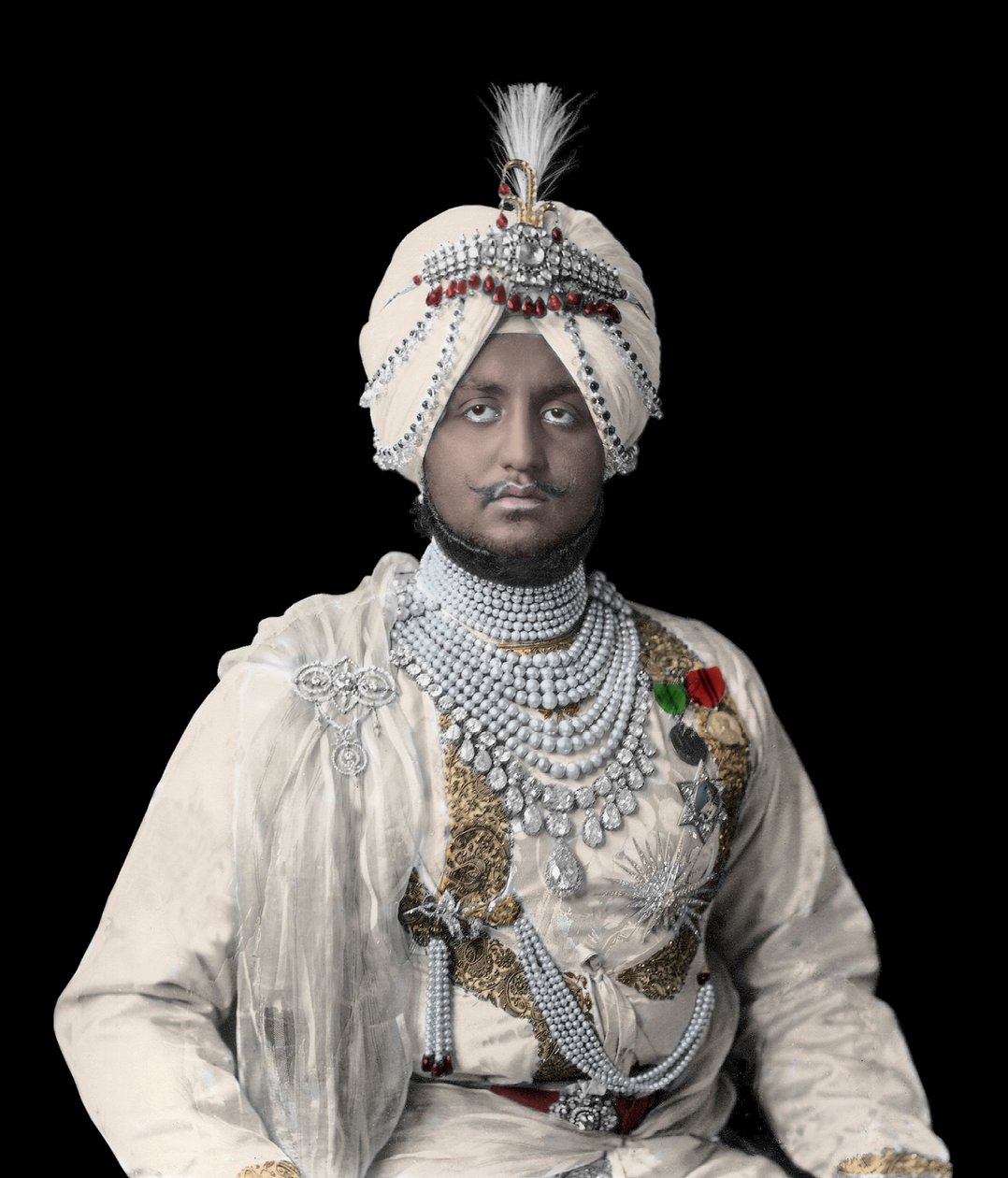 Bhupinder Singh von Patiala, Maharaja von Carl Vandyk